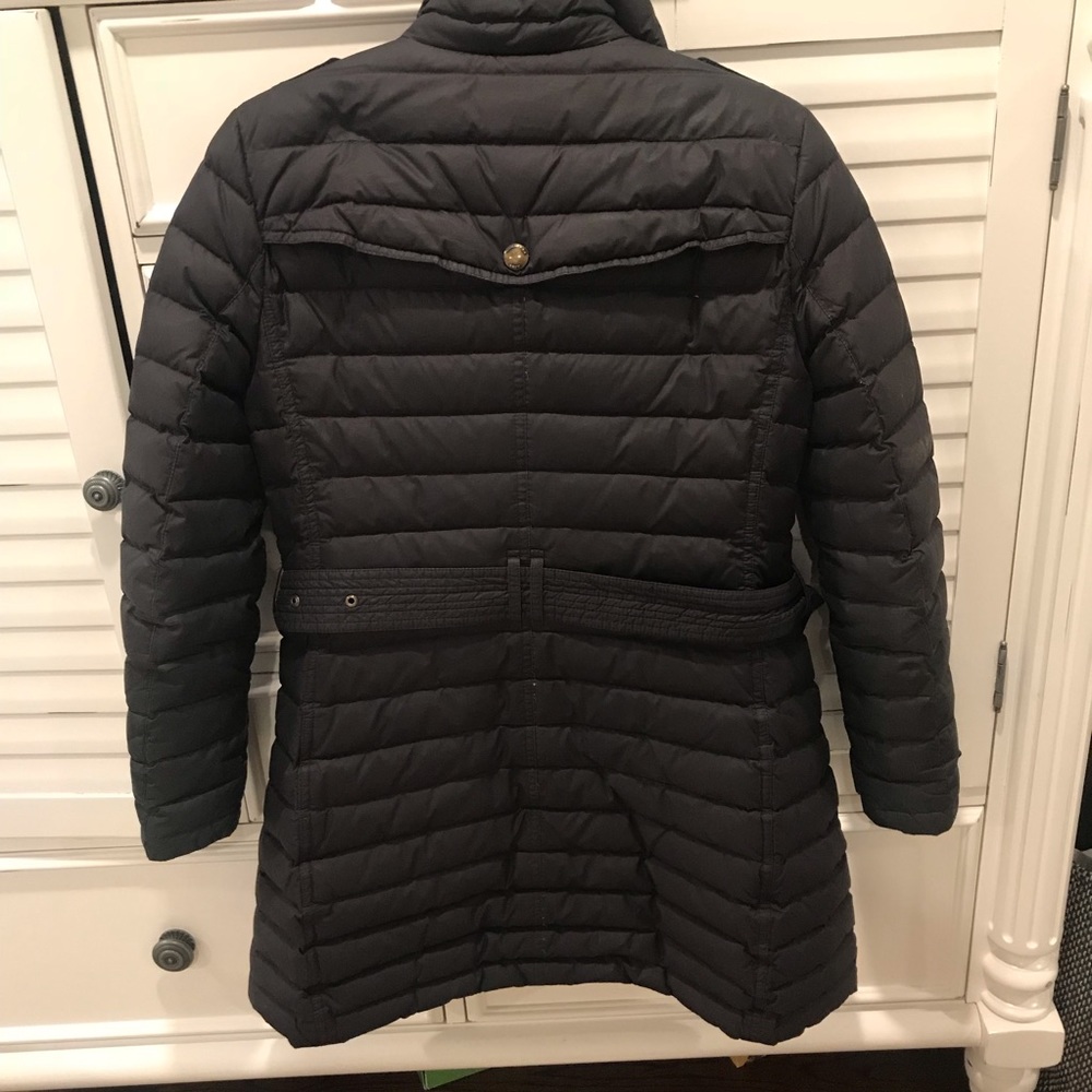 Black BURBERRY Down Puffer Coat - Picture 3 of 8